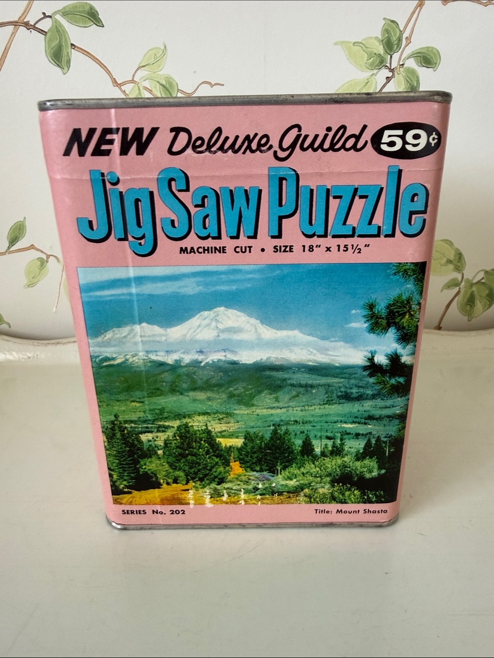 Vintage Mount Shasta Jigsaw Puzzle - NEW